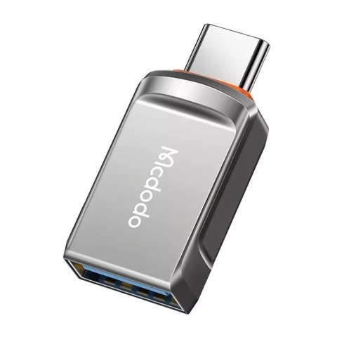 Mcdodo Adapter USB 3.0 do USB-C, Mcdodo OT-8730 (szary) Mcdodo Adapter USB 3.0 do USB-C, Mcdodo OT-8730 (szary)
