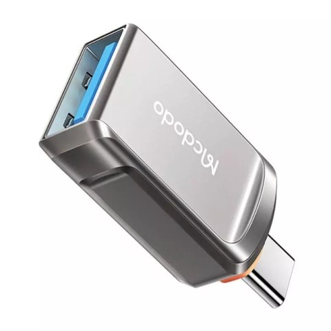Mcdodo Adapter USB 3.0 do USB-C, Mcdodo OT-8730 (szary) Mcdodo Adapter USB 3.0 do USB-C, Mcdodo OT-8730 (szary)