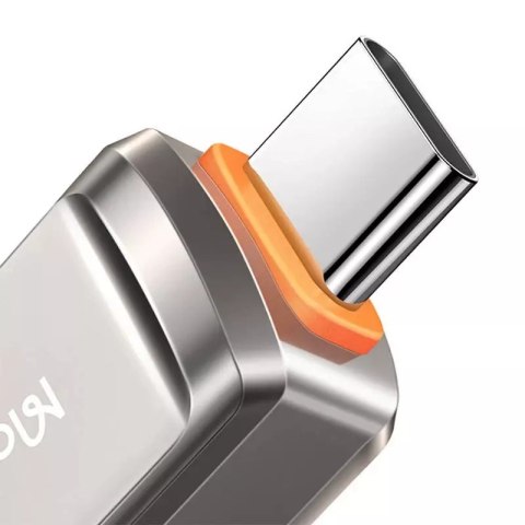 Mcdodo Adapter USB 3.0 do USB-C, Mcdodo OT-8730 (szary) Mcdodo Adapter USB 3.0 do USB-C, Mcdodo OT-8730 (szary)