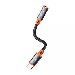 Mcdodo Adapter audio USB-C do AUX mini jack 3.5mm Mcdodo CA-7561, DAC, 0.11m (czarny)