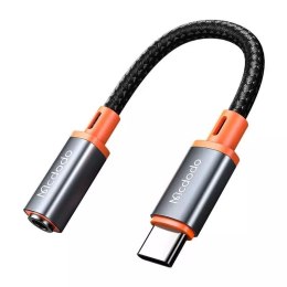Mcdodo Adapter audio USB-C do AUX mini jack 3.5mm Mcdodo CA-7561, DAC, 0.11m (czarny)