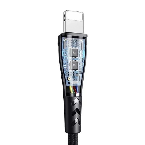 Mcdodo Kabel USB do Lightning, Mcdodo CA-7441, 1,2m (czarny) Mcdodo Kabel USB do Lightning, Mcdodo CA-7441, 1,2m (czarny)