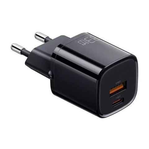 Mcdodo Ładowarka sieciowa Mcdodo Nano GaN CH-0151, USB + USB-C, 33W (czarna) Mcdodo Ładowarka sieciowa Mcdodo Nano GaN CH-0151, USB + USB-C, 33W (czarna)