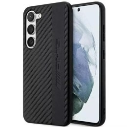 Mercedes Etui AMG do Samsung Galaxy S23+ Plus HardCase Carbon Stripe&Embossed czarny