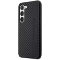Mercedes Etui AMG do Samsung Galaxy S23+ Plus HardCase Carbon Stripe&Embossed czarny