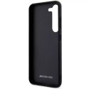 Mercedes Etui AMG do Samsung Galaxy S23+ Plus HardCase Carbon Stripe&Embossed czarny