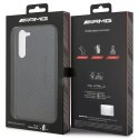 Mercedes Etui AMG do Samsung Galaxy S23+ Plus HardCase Carbon Stripe&Embossed czarny