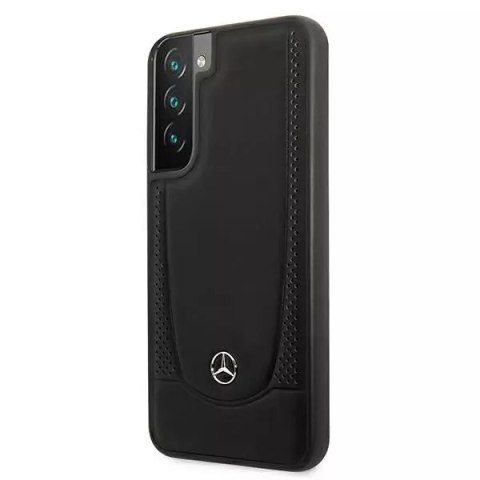 Mercedes Etui Mercedes MEHCS22MARMBK do Galaxy S22+ S906 Leather Urban Line czarny/black Mercedes Etui Mercedes MEHCS22MARMBK do Galaxy S22+ S906 Leather Urban Line czarny/black