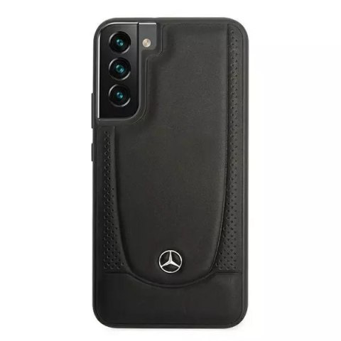 Mercedes Etui Mercedes MEHCS22MARMBK do Galaxy S22+ S906 Leather Urban Line czarny/black Mercedes Etui Mercedes MEHCS22MARMBK do Galaxy S22+ S906 Leather Urban Line czarny/black