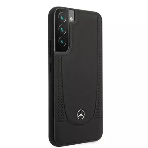Mercedes Etui Mercedes MEHCS22MARMBK do Galaxy S22+ S906 Leather Urban Line czarny/black Mercedes Etui Mercedes MEHCS22MARMBK do Galaxy S22+ S906 Leather Urban Line czarny/black