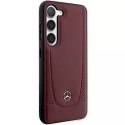 Mercedes Etui Mercedes do Samsung Galaxy S23 HardCase Leather Urban Bengale czerwony