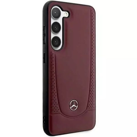 Mercedes Etui Mercedes do Samsung Galaxy S23 HardCase Leather Urban Bengale czerwony Mercedes Etui Mercedes do Samsung Galaxy S23 HardCase Leather Urban Bengale czerwony