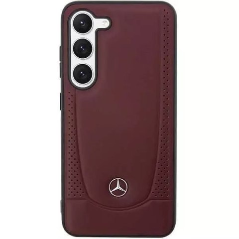 Mercedes Etui Mercedes do Samsung Galaxy S23+ Plus HardCase Leather Urban Bengale czerwony Mercedes Etui Mercedes do Samsung Galaxy S23+ Plus HardCase Leather Urban Bengale czerwony