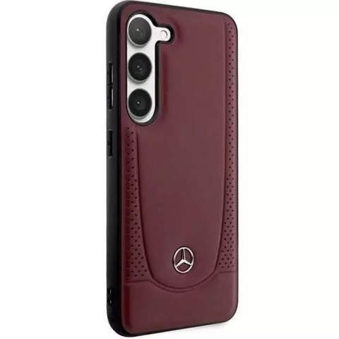 Mercedes Etui Mercedes do Samsung Galaxy S23+ Plus HardCase Leather Urban Bengale czerwony Mercedes Etui Mercedes do Samsung Galaxy S23+ Plus HardCase Leather Urban Bengale czerwony