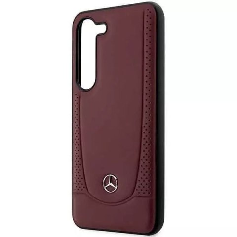 Mercedes Etui Mercedes do Samsung Galaxy S23+ Plus HardCase Leather Urban Bengale czerwony Mercedes Etui Mercedes do Samsung Galaxy S23+ Plus HardCase Leather Urban Bengale czerwony