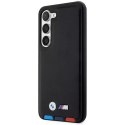 Samsung Etui BMW do Samsung Galaxy S23 Leather Stamp Tricolor czarny