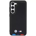 Samsung Etui BMW do Samsung Galaxy S23 Leather Stamp Tricolor czarny
