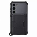 Samsung Etui Samsung Rugged Gadget Case do Samsung Galaxy S23 pancerny pokrowiec ring holder podstawka szare