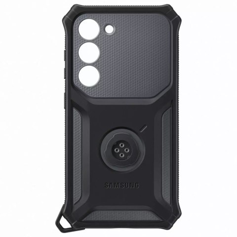 Samsung Etui Samsung Rugged Gadget Case do Samsung Galaxy S23 pancerny pokrowiec ring holder podstawka szare Samsung Etui Samsung Rugged Gadget Case do Samsung Galaxy S23 pancerny pokrowiec ring holder podstawka szare