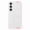 Samsung Etui Samsung Silicone Grip Cover do Samsung Galaxy S23 pokrowiec z paskiem na rękę białe (EF-GS911TWEGWW)