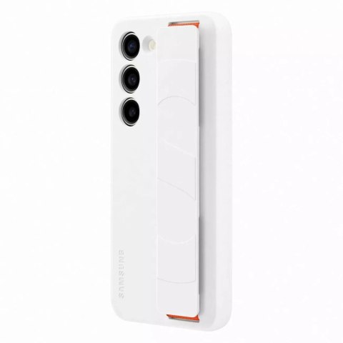 Samsung Etui Samsung Silicone Grip Cover do Samsung Galaxy S23 pokrowiec z paskiem na rękę białe (EF-GS911TWEGWW) Samsung Etui Samsung Silicone Grip Cover do Samsung Galaxy S23 pokrowiec z paskiem na rękę białe (EF-GS911TWEGWW)