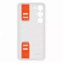 Samsung Etui Samsung Silicone Grip Cover do Samsung Galaxy S23 pokrowiec z paskiem na rękę białe (EF-GS911TWEGWW)
