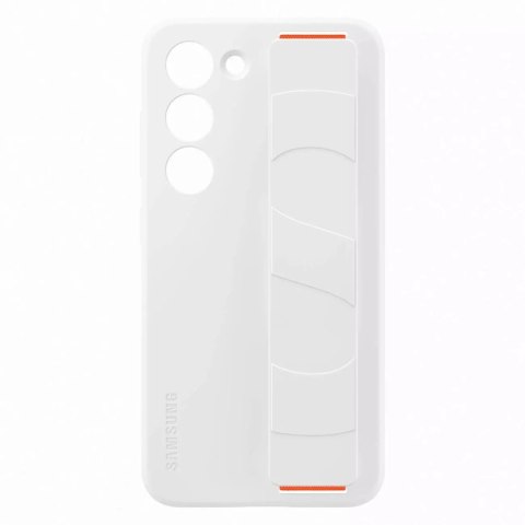 Samsung Etui Samsung Silicone Grip Cover do Samsung Galaxy S23 pokrowiec z paskiem na rękę białe (EF-GS911TWEGWW) Samsung Etui Samsung Silicone Grip Cover do Samsung Galaxy S23 pokrowiec z paskiem na rękę białe (EF-GS911TWEGWW)
