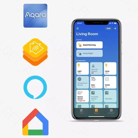 Aqara Aqara E1 Termostat Głowica do grzejnika Zigbee EU Aqara Aqara E1 Termostat Głowica do grzejnika Zigbee EU