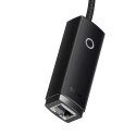 Baseus Adapter sieciowy Baseus Lite Series USB-C do RJ45 (czarny)