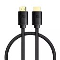Baseus Kabel HDMI do HDMI Baseus High Definition 0.5m, 8K (czarny)