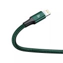 Baseus Kabel USB-C 3w1 Baseus Rapid Series, micro USB / Lightning / USB-C, 20W, 1.5m (zielony)