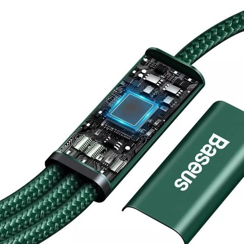 Baseus Kabel USB-C 3w1 Baseus Rapid Series, micro USB / Lightning / USB-C, 20W, 1.5m (zielony) Baseus Kabel USB-C 3w1 Baseus Rapid Series, micro USB / Lightning / USB-C, 20W, 1.5m (zielony)