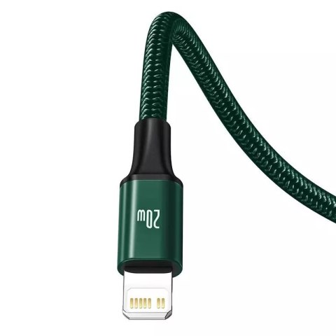 Baseus Kabel USB-C 3w1 Baseus Rapid Series, micro USB / Lightning / USB-C, 20W, 1.5m (zielony) Baseus Kabel USB-C 3w1 Baseus Rapid Series, micro USB / Lightning / USB-C, 20W, 1.5m (zielony)