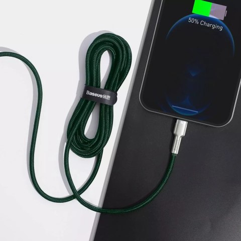 Baseus Kabel USB-C do Lightning Baseus 2m (zielony) Baseus Kabel USB-C do Lightning Baseus 2m (zielony)