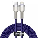 Baseus Kabel USB-C do Lightning Baseus Cafule, 20W, 2m (fioletowy)