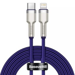 Baseus Kabel USB-C do Lightning Baseus Cafule, 20W, 2m (fioletowy)