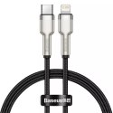 Baseus Kabel USB-C do Lightning Baseus Cafule, PD, 20W, 0,25m (czarny)