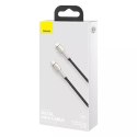 Baseus Kabel USB-C do Lightning Baseus Cafule, PD, 20W, 0,25m (czarny)