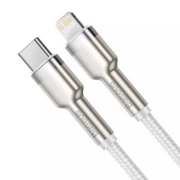 Baseus Kabel USB-C do Lightning Baseus Cafule, PD, 20W, 2m (biały)