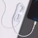 Baseus Kabel USB-C do Lightning Baseus Cafule, PD, 20W, 2m (biały)