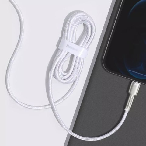 Baseus Kabel USB-C do Lightning Baseus Cafule, PD, 20W, 2m (biały) Baseus Kabel USB-C do Lightning Baseus Cafule, PD, 20W, 2m (biały)