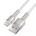Baseus Kabel USB do Lightning Baseus Cafule, 2.4A, 1m (biały)