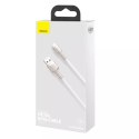 Baseus Kabel USB do Lightning Baseus Cafule, 2.4A, 1m (biały)