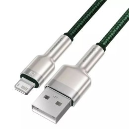 Baseus Kabel USB do Lightning Baseus Cafule, 2.4A, 1m (zielony)