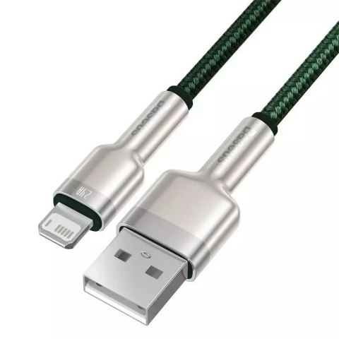 Baseus Kabel USB do Lightning Baseus Cafule, 2.4A, 1m (zielony) Baseus Kabel USB do Lightning Baseus Cafule, 2.4A, 1m (zielony)