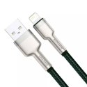 Baseus Kabel USB do Lightning Baseus Cafule, 2.4A, 1m (zielony)