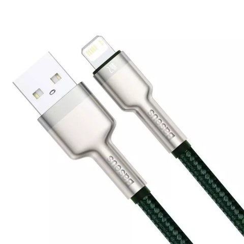 Baseus Kabel USB do Lightning Baseus Cafule, 2.4A, 1m (zielony) Baseus Kabel USB do Lightning Baseus Cafule, 2.4A, 1m (zielony)