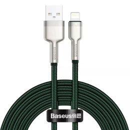 Baseus Kabel USB do Lightning Baseus Cafule, 2.4A, 2m (zielony)