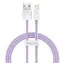 Baseus Kabel USB do Lightning Baseus Dynamic, 2.4A, 1m (fioletowy)