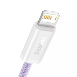 Baseus Kabel USB do Lightning Baseus Dynamic, 2.4A, 1m (fioletowy)